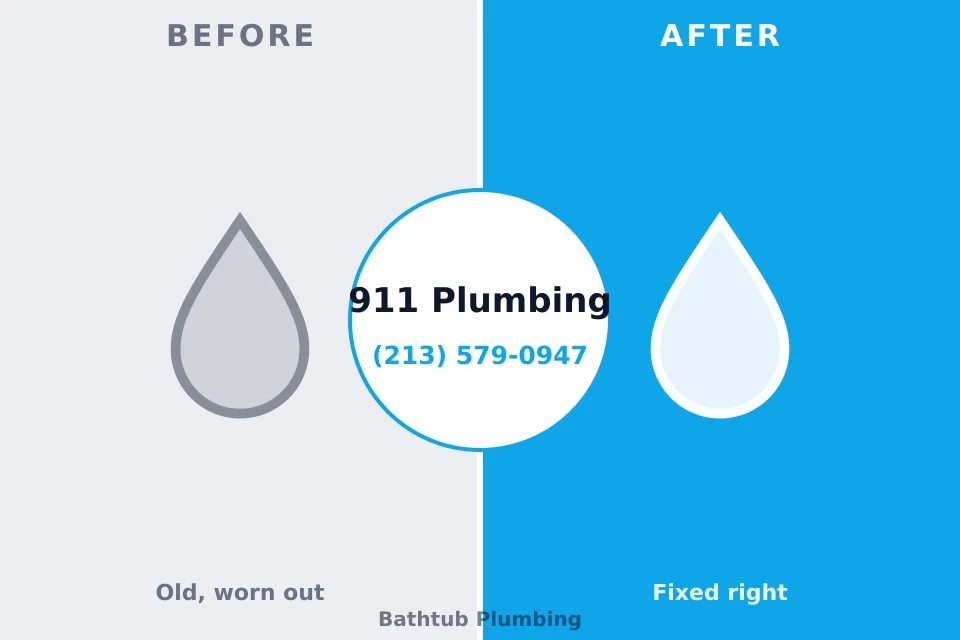 Before and after: plumbing repair Port Richey, FL